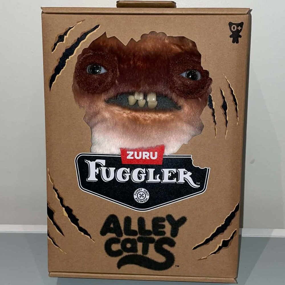 Fuggler Alley Cats 9-Inch Plush Toy Yawper (Siamese) NEW IN BOX